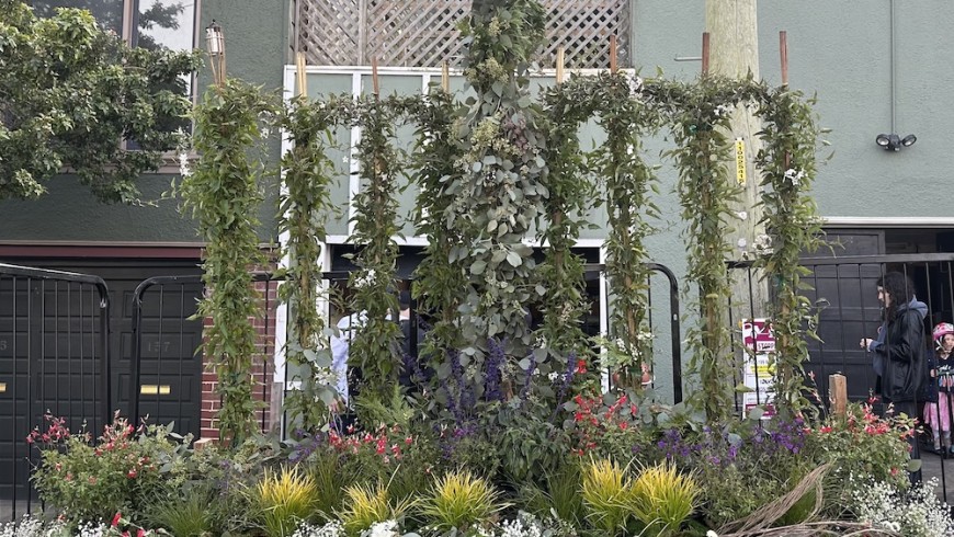 Creating a ‘Living Menorah’ and finding Joy in dark times.