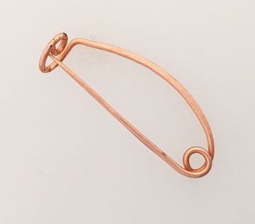 Copper Safety Pins to Support the Oppressed – Aimee Golant